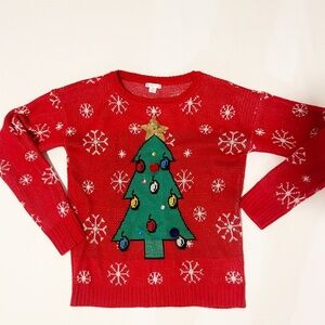 Target xhilaration Christmas sweater size S